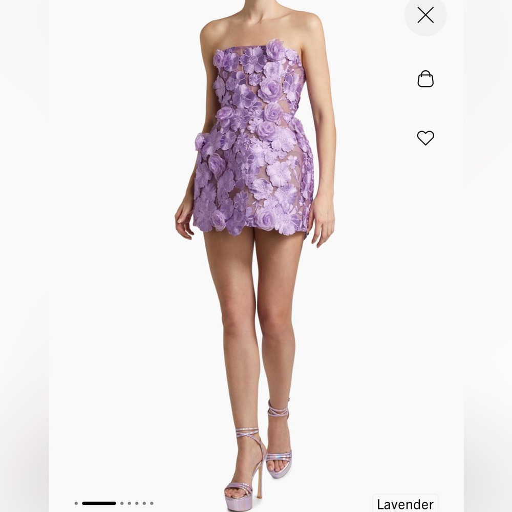 Bronx and Banco Jasmine Maraya Lavender Dress